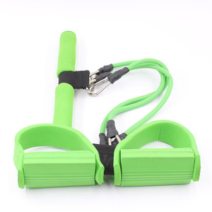 Pédale de <span class=keywords><strong>Yoga</strong></span> élastique pour femmes, corde de traction portée, équipement d'entraînement physique pour les abdominaux - Product Image 5