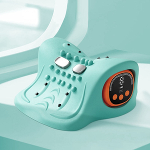 Nackens ch ulter Relaxer Wirbelsäulen ausrichtung Wiederauf ladbare tragbare Nacken massage Kissen frequenz Puls fernbedienung mit Wärme - Product Image 1
