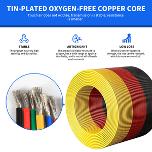 Câble électrique en cuivre isolé en PVC solide 14AWG 2mm² – Fils torsadés résistants à la chaleur pour mise à la terre électrique – Certifié UL - Product Image 4