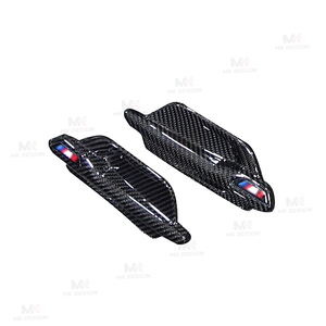 Rejilla de Ventilación Lateral Delantera de Fibra de Carbono Seca para <span class=keywords><strong>BMW</strong></span> <span class=keywords><strong>M2</strong></span> M2C F87 <span class=keywords><strong>2015</strong></span>+, Accesorios Decorativos para el Guardabarros - Product Image 2