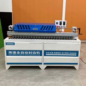 Wood Furniture PVC Veneer <b>Corner</b> Rounding Trimming Melamine Automatic Full Automatic Woodworking Edge Banding Machine - Product Image 1