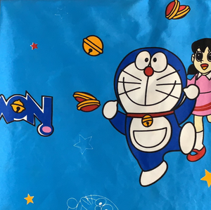 Tela de Poliéster Cepillada con Estampado Disperso de Pigmentos de Microfibra de Dibujos Animados de <span class=keywords><strong>Doraemon</strong></span>, Suministro de China, para Sábanas, 85 g/m², 70 g/m² - Product Image 4