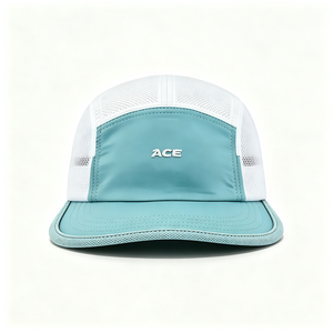 Gorra Deportiva de 5 Paneles con Bordado ACE, de Secado Rápido, Malla Transpirable, Ligera, para Verano y Actividades al Aire Libre - Product Image 3