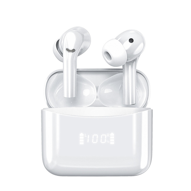 In-ear TWS Earbuds with Active Noise Cancellation (ANC) Wireless Charging for Low Latency