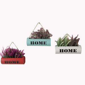 Porte-plantes mural de style moderne <span class=keywords><strong>en</strong></span> acier corten de 2 mm pour la maison et le jardin - Product Image 5