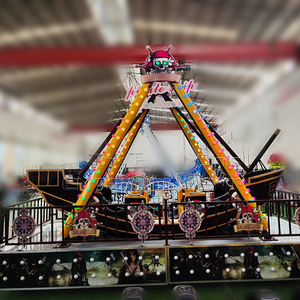 Распродажа, популярный мини-пиратский корабль, аттракционы для наружных электрических качелей, детский карнавал, парк лодок - Product Image 5