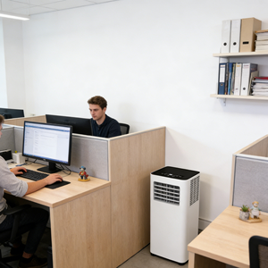 Climatiseur portable à haute efficacité énergétique, uniquement refroidissement, en plastique, pour usage domestique et hôtelier - Product Image 5