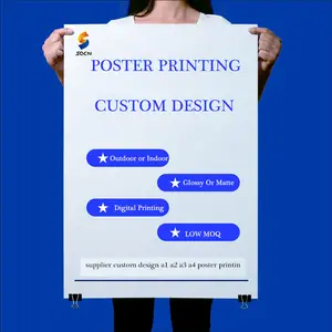 Factory Custom Poster Print Digit Personalised Wall Art Bulk Photo Paper Canvas 18x24 Promotional Poster Printing For Wall
