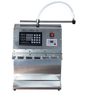 Semi Automatic Spout Pouch Small Liquid Filling Machine with Desktop Stand up Pouch Quantitative <b>Pump</b> - Product Image 1