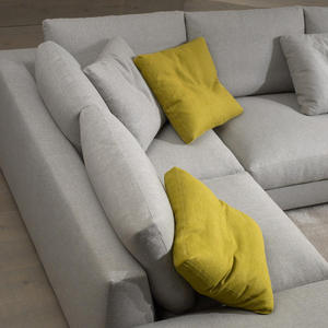 EU Lounge Sectional Furniture Couch Living Room L Shape <b>Set</b> Design Fabric Wholesale Customization Nordic Modern Home Furniture - Product Image 4