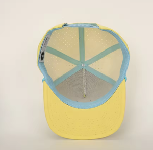 Casquettes de camionneur en polyester et élasthanne en gros, casquette personnalisée en maille à 5 panneaux, logo personnalisé, broderie, casquettes de camionneur brodées - Product Image 3