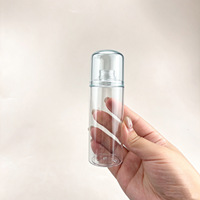 Flacon de parfum cylindrique à bouchon à vis en PET de 75 ml, 100 ml, 150 ml, style Victoria's Secret, flacon cosmétique