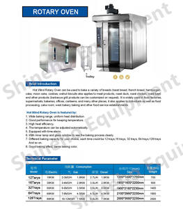 Horno Rotatorio <span class=keywords><strong>a</strong></span> Gas de Alta Calidad Comercial SHINEHO, Equipo de Panaderí<span class=keywords><strong>a</strong></span>, Forno Rotativo De Mesa, Hornos Rotativos Para Panaderí<span class=keywords><strong>a</strong></span> - Product Image 6