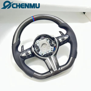 พวงมาลัยคาร์บอนไฟเบอร์สำหรับรถ BMW, F10 F25 F16 <span class=keywords><strong>F30</strong></span> F45 F34 F80 F18 M5 X1 X2อะไหล่รถยนต์สำหรับ BMW - Product Image 3