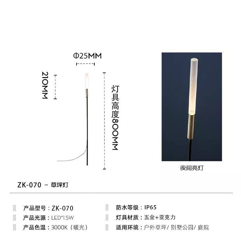 Type de connexion d'alimentation - 800 mm