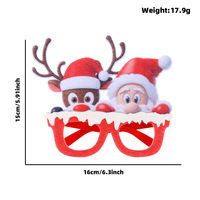 Weihnachts-Neuheiten-Brillen Großhandel Lustige Santa-Rentier-Schneemann-Partybrillen Fotorequisiten Feiertagsgeschenke