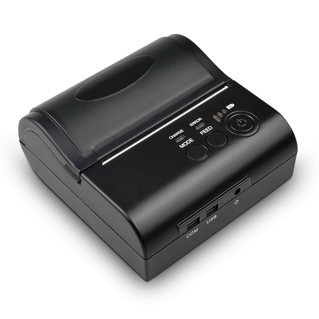 Low-cost Portable Mini B8001 58mm 80mm Economical Receipt Printer USB Bluetooth Thermal Printer