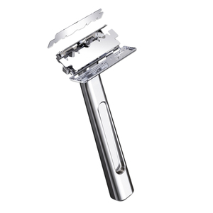 <strong>New</strong> Designed Pivoting Head Safety <strong>Razor</strong> Men's Metal <strong>Razor</strong> Use Half <strong>Double</strong> <strong>Edge</strong> Blade for Cleaning Shaving - Product Image 1