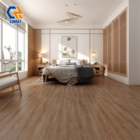 Carrelage intérieur moderne imitation bois massif, résistant à l'usure, antibactérien, résistant aux acides, mat, 9 mm, 600x1200 mm, pour salle de bain