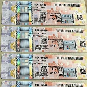 Etiqueta Adhesiva Rosa para 11pro Coa Shicker OEM, Licencia Original, Activación en Línea, <span class=keywords><strong>W11</strong></span> Pro, en Existencia, Envío Gratis - Product Image 2