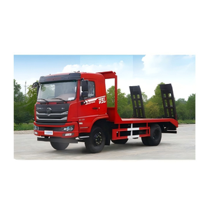 Electric <b>flatbed</b> transporter <b>flatbed</b> transport <b>truck</b> Low Bed Excavator Carrier <b>Truck</b> for Machinery support OEM customize chassis - Product Image 3