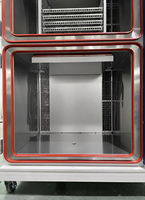 Cámara de Prueba de Choque Térmico de Recuperación Rápida de 120L, de -70°C a 180°C, con Cesta Neumática, Fabricante de Cámaras de Prueba Ambientales (2 Zonas)
