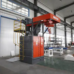 Shot Blasting Machine Price Hanger Shot Blast Machine Hook Type Automatic Shot Blasting Machine For Casting Parts