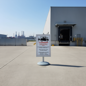 Señales de prevención y de riesgos, guía de lavado de manos de 200 x 300 mm, para uso en exteriores - Product Image 1