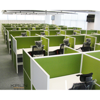 Poste de travail modulaire moderne de haute qualité en mélamine de niveau E0 2026, bureau de direction OEM, table de bureau commerciale personnalisée