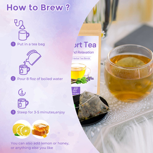<span class=keywords><strong>Tisane</strong></span> Apaisante à la <span class=keywords><strong>Valériane</strong></span>, Camomille et Lavande pour le Sommeil et la Relaxation – Idéale pour les Nuits Calmes - Product Image 3