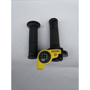 Kit de Modificaciones y Piezas de Motocicleta de Aleación de Aluminio con Manillar con Brújula, Dispensador de Combustible y Acelerador - Product Image 2