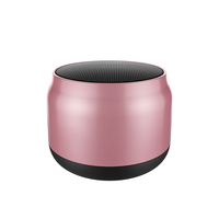 Mini-enceinte portable sans fil avec lumière LED RGB, commande vocale, boîtier en plastique et métal - Sortie 5-10W