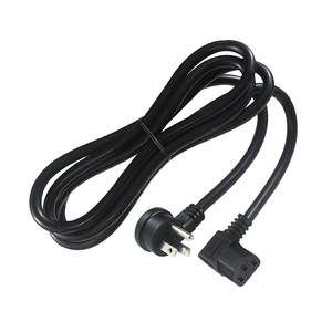 Cable de Alimentación de CA para EE. UU. de 110 V y 10 A, con Conector en Ángulo IEC C13, Extensión Americana de 3 Pines, Cable SJT de 14-18 AWG - Product Image 3