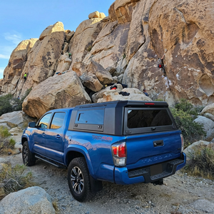 Cubierta de Caja de Camioneta de Aleación de Aluminio Resistente al Agua de Alta Calidad para Tundra F250 2020-2019, Carcasa Rígida - Product Image 3