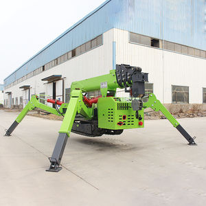 חם יצרן מכונות בנייה מכונות 3 טון מיני עכביש מנוף שחור עגור עם סל - Product Image 1