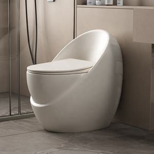 Inodoro Moderno de Una Pieza con Doble Descarga, Asiento de Cierre Suave, S-trap, Alargado, Cuadrado, Color Negro Mate, Montado en el Suelo - Product Image 4