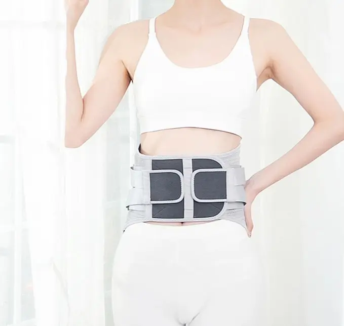 Customizable hot compress self-thermomagnetic therapy four seasons warm belt bionic spine support waist