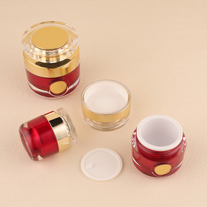 Sang Trọng Ưa Thích 30G 50G Vuông Pha Lê Acrylic Mỹ Phẩm Nhựa Kem Jar Mỹ Phẩm Jar Chăm Sóc Da Phụ Nữ Mặt Kem Jar - Product Image 6