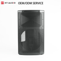 HY AUDIO Caja de Altavoz Vacía de 15 Pulgadas, Fabricación de Plástico, Suministro de Cajas de Altavoz de Plástico, Piezas de Altavoz Vacías, Gabinete de Altavoz Vacío