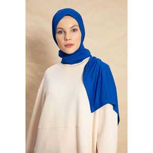 Navy Blue Cotton <b>Scarf</b> Part of Hat & <b>Glove</b> <b>Sets</b> Collection - Product Image 4