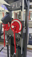 Machine de musculation pour press à la poitrine, soulevés latéraux, exercices d'épaules et de dos, multi-fly pour les deltoides, et multi-flight debout