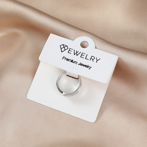 Custom Logo Printing Card Jewelry Packaging Display Tags Trays <b>Ring</b> <b>Necklace</b> Fashion Accessories - Product Image 6