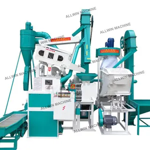 Complete Rice Mill Factory Paddy Processing Machinery Auto Rice Mill Machine