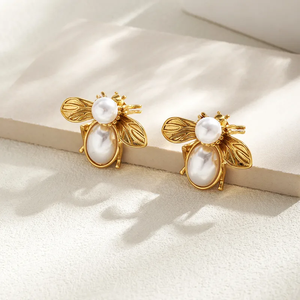 Boucles d'oreilles clous modernes en acrylique écaille de tortue pour femmes, plaqué or PVD en acier inoxydable 304, bijoux légers pour usage quotidien - Product Image 3