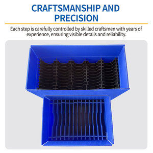 Xu Hướng Mới Tự Động Lưu Trữ Hộp Tấm Rỗng Đa-Màu Nhựa Bảng Điều Chỉnh Đóng Mở Thùng Cho Đóng Gói - Product Image 3