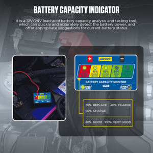 Analyseur de batterie de voiture AUTOOL BT60 12V/24V - Product Image 4
