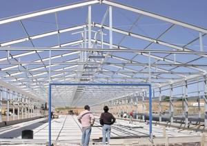 Prefab thép gà coops môi trường kiểm soát thiết kế chống ăn mòn chim cút lồng slaughterhouse giải pháp - Product Image 3