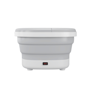 Masajeador eléctrico para pies, masajeador de pies con burbujas de oxígeno, vibración, calor, para aliviar la presión, relajación - Product Image 5