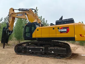 Offre Spéciale – Excavatrice sur Chenilles Lourde SY980H 98 Tonnes, Puissante et Fiable, Fourniture Directe Usine, avec Godet de 6,0-7,8 m³ et Moteur de 630 kW, Idéale pour l'Exploitation Minière en Tunnel Ouvert - Product Image 2