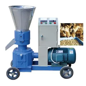 Household chicken feed pellet machine/pig, cattle and rabbit feed pellet processing